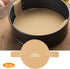 GeeRic 100 Pcs Baking Parchment Paper, 9 inch Round Cake Pan Liner with Lift Tab, Non-Stick Precut Baking Parchment for Baking Cookies, Bread (Unbleached) by GeeRic
