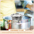 5.51x5.51x5.90 Inch Yardwe Stainless Steel Spice Infuser Basket with Chain Hook, Extra Fine Mesh Soup Strainer