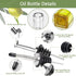 Leaflai 2 Set 2 4 Labels,1 1 (500ml) Olive Oil Dispenser Bottle, Pcs Glass Olive Oil Dispenser and Vinegar Dispenser
