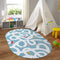 LIVEBOX Large Washable Kids Rug, 4'x6' Non-Slip Car Road Rug for Playroom,