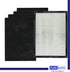 PUREBURG LP350 Replacement True HEPA Filter Set for LivePure LP-HF350 LP-PF900, Fits Aspen Series Air Purifiers