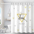 Goowin Shower Curtain Hooks, Rust Proof Stainless Steel Double Shower Curtain Rings for Curtains & Liners (Bronze)