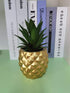 Artificial Succulent Potted Pineapple Decor, Fake Pineapple for Home Office Kitchen Table Decoration