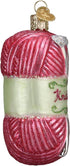 Old World Christmas 32255 Hobbies Gifts Glass Blown Ornaments - Knitting Yarn, 3.75 Inches