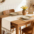 72 inches Country (15x72 inch) yuboo Beige Boho Table Runner Long, Spring Rustic Farmhouse Dresser Runners Cover Top