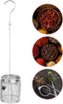 Tea Spice Seasoning Strainer Filter Mesh, Stainless Steel Herbal Filter for Soup Seasonings, Tea Infuser Basket