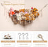 YKBU Hammock Stuffed Animals Corner Hanging Net Macrame Stuffed Animal Storage Plush Toy Holder Toy Organizer for Boho