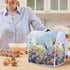 Hummingbird Daisy Dust Cover, Trendy Stand Mixer Kitchen Appliance Cover with Handle and Storage Pocket