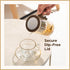 600 ML (20oz) Enchanti Tea Pot - Modern Glass Infuser Teapot - Water Separation Magic Teapot with Heat-Resistant Handle