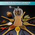 Classical Hand Shake Wood Pepper Grinder Set - Gorgeous Salt Wooden & Acrylic, Ceramic Blades Upgrade Metal Handle,