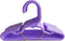 12 Purple 5.5 Inch Hangers for 14 Inch Dolls and 18 Inch Dolls - Doll Clothes Hangers