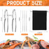 Set Set Restaurant(61 Zhehao Lobster Crackers and Picks Seafood Party Dinner Supplies Stainless Steel Crab Leg Tool