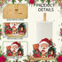 GLLZJZXC 11 Set Countertop Christmas,Spring,Summer,Fall,Winter,Valentine's Bamboo Paper Towel Holder