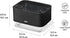 Black Soap Dispensing Sponge Holder by OXO Good Grips - Effortless Cleaning