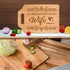 Engraved Bamboo Cutting Board - Wife Birthday Gift Ideas, Kitchen Gifts for Wife, 12.3"L x 8.7"W x 0.4"Th