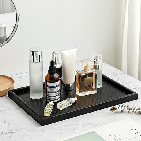 16 11 Inches x Extra Large Solid Wood Serving Tray for Tea Coffee Table Snack Food Meals Serving Plate Kitchen Party