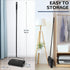 JEHONN Manual Carpet Floor Sweeper, Non Electric Horsehair Rug Roller Brush for Cleaning Pet Hair