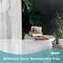 BigFoot Shower Curtain Liner, 72 x 72 PEVA Premium Shower Curtain with Rustproof Metal Grommet