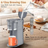 6 12 oz. Horavie Small Single Serve Coffee Maker, Fast Brew One Cup Coffee Machine for K Cup and Grounds, to Brew