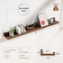 Heimlove Shelf,48 inch Set 2,Picture Picture Ledge Long Floating Shelves for Wall of Shelf with Lip for Wall