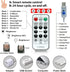 HXWEIYE 120LED Warm White 40Ft Fairy String Light with 52 Clear Clips & 12 Hooks, USB Powered, Waterproof