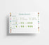 Cocktail Recipe Cards, 4x6 Inches, 50 Fill-in-the-Blank Cards for Recipe Box with Watercolor Border