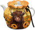 Highland Cow Tea Cozy for Teapot Insulation Keep Warm Dust Cover Kettle Quilt for Home Kitchen Holiday