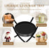 Set 2 Candle Sconces Decorative Wall Art of Black - Hurricane Candle Wall Sconce Decor Iron Two Candle Holders Modern