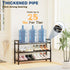 18-33 Closet, 3-Tier Mavivegue Expandable Shoe Rack for Shoe Organizer, Adjustable Shoe Rack for Front Door Entrance
