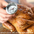 Meat Thermometer Oven Safe, 2 Pieces Dishwasher Safe for Cooking and Grilling, Stainless Steel Cooking Thermometer