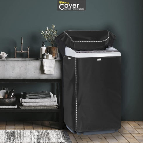 Portable Washing Machine Cover, Top Load Washer Dryer Cover, Waterproof Full-Automatic/Wheel Cover (23"24"36")