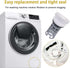 DC97-16991A Washing Machine Drain Pump Filter for Samsung WF42H5000AW, WF42H5600AP, Washer Drain Pump