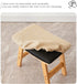 Kitsanery Foot Stool,Ottoman,Bamboo Small Sofa Foot Rest Under Desk,Extra Seating for Living Room, Bedroom and Kitchen