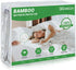 Gogreen Bamboo Rayon Waterproof Mattress Protector - Stretchable Queen Size Cover, Fits up to 16"