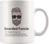 Panvola Bearded Funcle Definition Mug | Uncle Gifts from Niece Nephew, Father's Day Funny Ceramic Coffee Cup