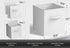Sorbus 6 Pack Foldable Storage Cubes, 11 Inch White Fabric Organizers for Versatile Use, Collapsible and Durable