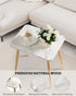 FORAOFUR Small End Table, Side Table Accent Table Living Room Bedroom Balcony Office, Modern Bedside Table Home Decor