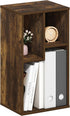 Furinno DALY Book Shelf, 3-Cube Bookshelf, Cube Storage Organizer Bookcase with Irregular