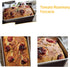 7.8inch Nonstick Loaf Pan, Classic Bakeware Bread Pan, 1.5 lb Dough Capacity Bakeware for Baking Bread, Champagne by Cayanmydery