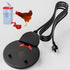 Brbecon 500Watt Submergible Chicken Waterer Heater, Thermostatic Control Heated Chicken Waterer Deicer, Aluminum