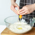 Glass Mixing Bowl Set with Airtight Lids, Kitchen Baking Prepping, Serving, Cooking, 0.6QT, 1.1QT, 2.2QT, 4QT Salad