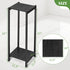 Indoor,31 Inch Stands,2 Dipion Tall Plant Stand Plant Tier Metal Plant Stand with Heavy Duty Wood,Black
