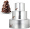 Aunt Shannon's Kitchen Tall Round Cake Pans - 4-inch, 6-inch, 8-inch Set for 3-Tiered Wedding or Birthday Cakes