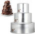 Aunt Shannon's Kitchen Tall Round Cake Pans - 4-inch, 6-inch, 8-inch Set for 3-Tiered Wedding or Birthday Cakes