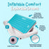 4ft Asani Inflatable Toddler Travel Bed, Electric Pump, Leakproof Air Mattress, Bumpers, Carry Case, Pillow - Fits Kids