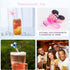 9 pcs Silicone Straw Covers for Stanley 20 30&40 Oz Cup, Cute Mouse Ears Dust-Proof Straw Caps