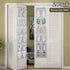 2PK Over the Door 12 Pocket Hanging Shoe Organizer for Efficient Storage