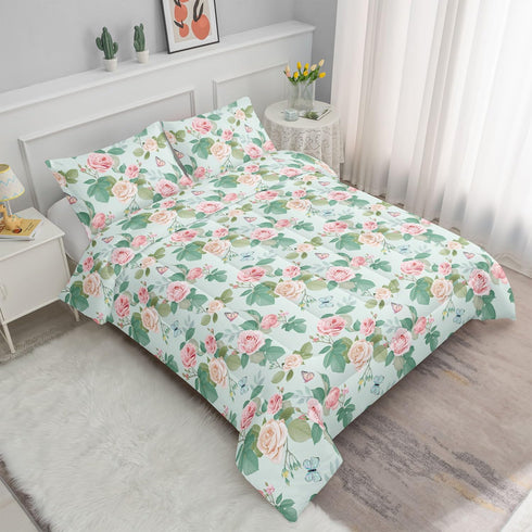 Datura home Set 2 68x86inches) Line Drawing Excavator Comforter for Kids Teens,Construction Vehicle and Silhouette
