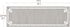 Madison Park Evan 100% Cotton Bathroom Rug, Non-Slip Backing, Luxurious Tufted Plush Bath Mat, 24x72, Grey