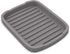 Silicone Sponge Holder - Soap Tray, 5.9" X 4.33", 1-Pack (Gray)